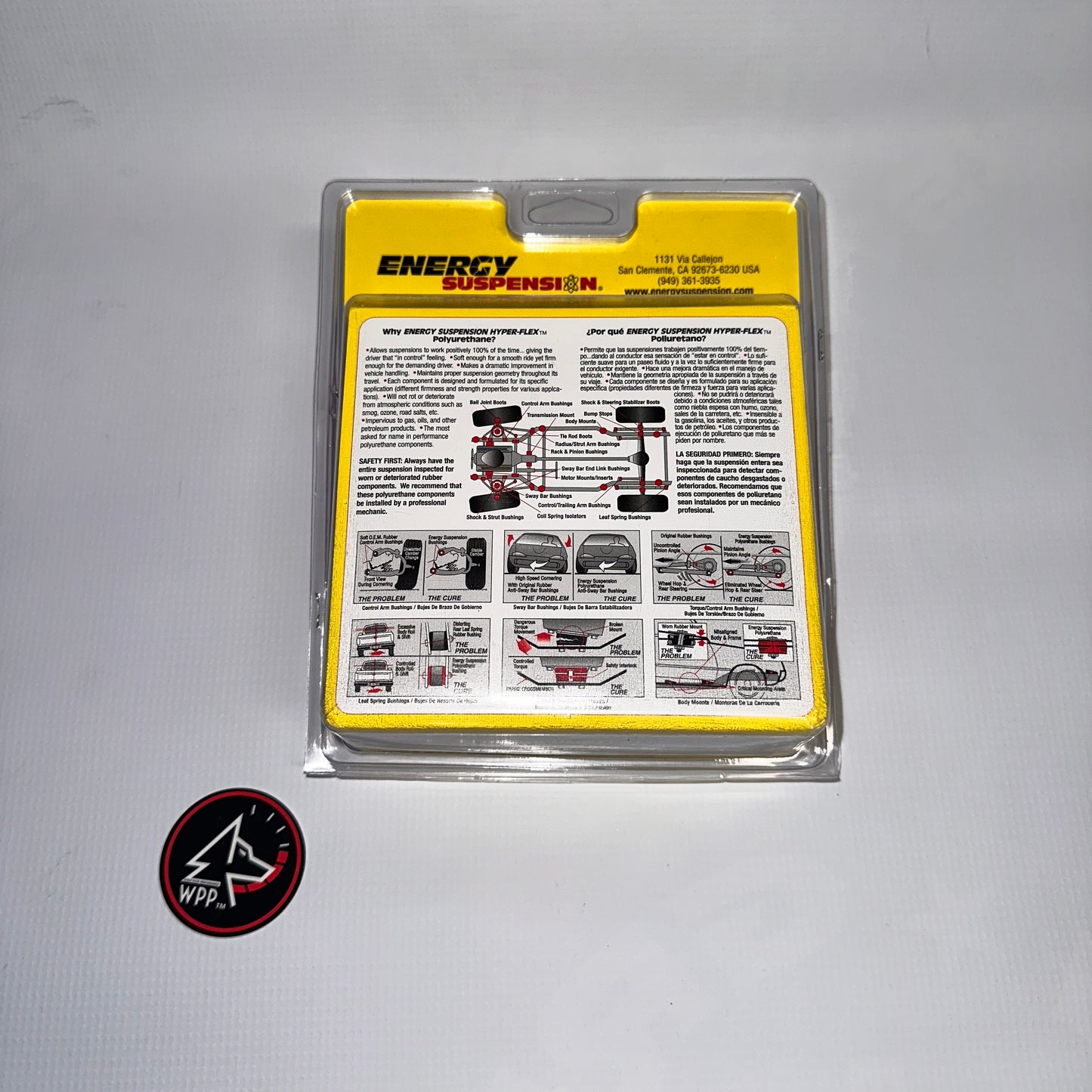 Energy Suspension Control Arm Bushing Set (EG/DC)